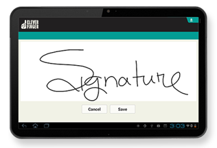 Take signature on android